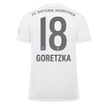 Maillot Bayern Munich NO.18 Goretzka 2ª 2019-20 Blanc Maillot Bayern Munich NO.18 Goretzka 2ª 2019-20 Blanc