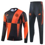 Survetement Chelsea Noir Orange 2019-20 Survetement Chelsea Noir Orange 2019-20