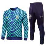 Veste Brésil 2022-23 Vert Bleu Veste Brésil 2022-23 Vert Bleu