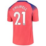 Maillot Chelsea NO.21 Chilwell 3ª 2020-21 Orange Maillot Chelsea NO.21 Chilwell 3ª 2020-21 Orange