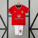 Maillot Manchester United 1ª Enfant Retro 2000 2001 Maillot Manchester United 1ª Enfant Retro 2000 2001