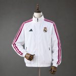 Veste Real Madrid Full Zip 2026-27 Blanc Veste Real Madrid Full Zip 2026-27 Blanc