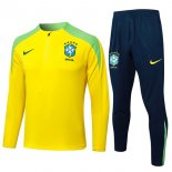 Training Top Brésil 2024-25 Jaune Vert 3