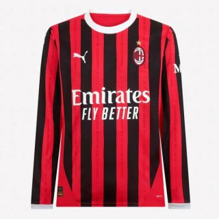 Thailande Maillot AC Milan 1ª ML 2024-25