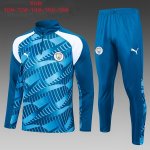 Enfant Training Manchester City 2024 Bleu Blanc Enfant Training Manchester City 2024 Bleu Blanc