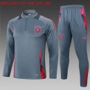 Enfant Training Top Allemagne 2024-25 Gris Rose 3