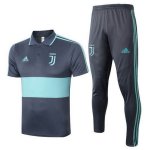 Polo Ensemble Complet Juventus 2020-21 Gris Vert Polo Ensemble Complet Juventus 2020-21 Gris Vert