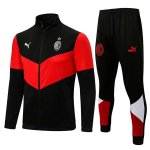Survetement AC Milan 2022 Noir Rouge Survetement AC Milan 2022 Noir Rouge