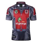 Thailande Maillot St.George Illawarra Dragons 2017 2018 Gris Thailande Maillot St.George Illawarra Dragons 2017 2018 Gris