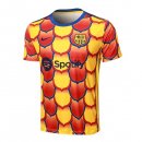 Maillot Entrainement Barcelone 2024-25 Jaune Rouge