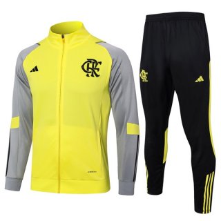 Survetement Flamengo 2024-25 Gris Jaune