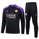 Training Top PSG 2024-25 Noir Purpura 3