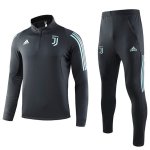 Survetement Juventus 2019-20 Gris Marine Vert Survetement Juventus 2019-20 Gris Marine Vert
