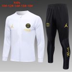 Enfant Survetement PSG 2024 Blanc 2 Enfant Survetement PSG 2024 Blanc 2