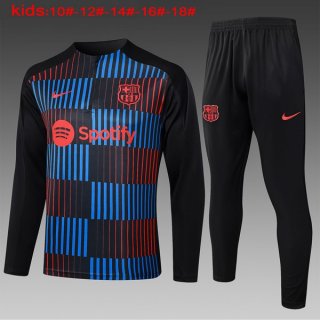 Enfant Training Barcelone 2024-25 Bleu Rouge 2