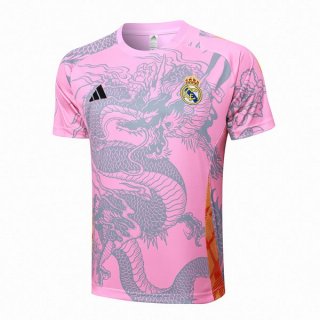 Maillot Entrainement Real Madrid 2024-25 Rose