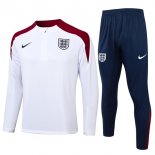 Training Top Angleterre 2024-25 Blanc Rouge 3