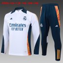 Enfant Training Top Real Madrid 2024-25 Blanc Bleu 3