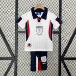 Maillot Angleterre 1ª Enfant Retro 1998