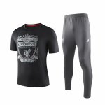Entrainement Liverpool Conjunto Complet 2019-20 Noir Gris Entrainement Liverpool Conjunto Complet 2019-20 Noir Gris