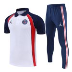 Polo Paris Saint Germain Ensemble Complet 2022-23 Blanc Bleu Polo Paris Saint Germain Ensemble Complet 2022-23 Blanc Bleu