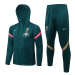 Sweat Shirt Capuche Liverpool 2022 Vert