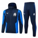 Coupe Vent Marseille 2024-25 Noir Bleu