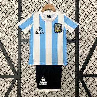 Maillot Argentine 1ª Retro Enfant 1986