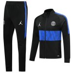 Survetement Paris Saint Germain 2019-20 Bleu Noir Survetement Paris Saint Germain 2019-20 Bleu Noir