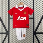 Maillot Manchester United 1ª Enfant Retro 2010 2011 Maillot Manchester United 1ª Enfant Retro 2010 2011