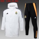 Doudoune Real Madrid Ensemble Complet 2024-25 Blanc 2 Doudoune Real Madrid Ensemble Complet 2024-25 Blanc 2