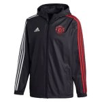 Coupe Vent Manchester United 2020-21 Noir Rouge Coupe Vent Manchester United 2020-21 Noir Rouge